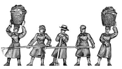 (100COL13) 18/19th c. Female plantation workers