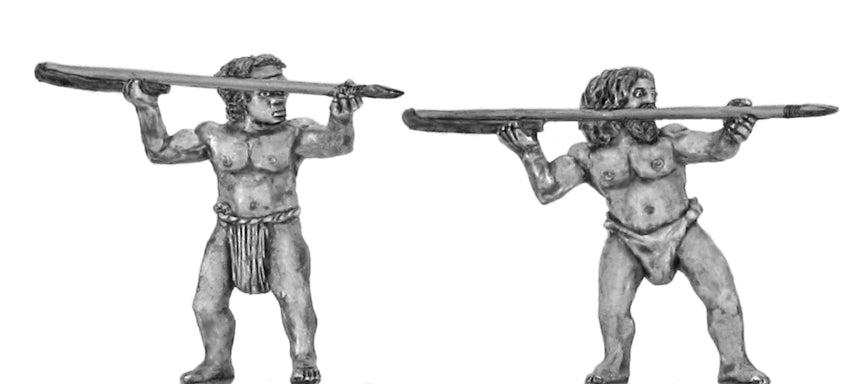 (100DEN006) Denisovan with Woomera/Atl-atl- 2 variants