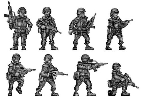 (100MOD010) German Bundeswehr with G36 Assault rifle