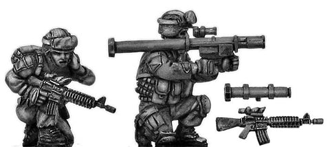 (100MOD057) U.S. Marine Corps S.M.A.W. team