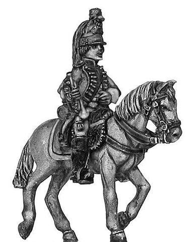 (100WFR170) Dragoon trumpeter, at rest