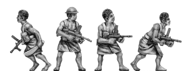 (100WWT076) PNG Rifle with Owen gun (Papua New Guinea)