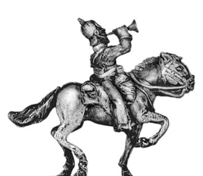 (300CMW023) British Heavy Dragoon Trumpeter