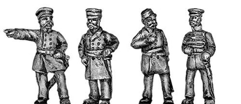 (300CMW042) British Dismounted Officers & ADCs
