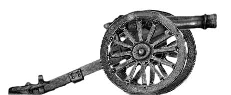 (300CMW043) British 6pdr cannon