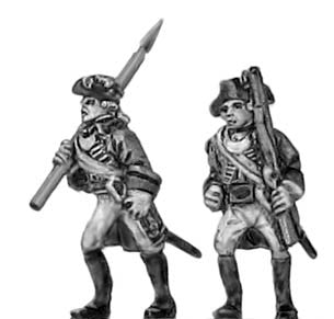 (300SYW503) Officer in tricorn, with sword