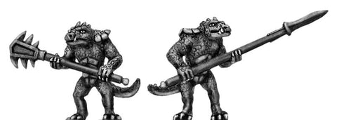 (400FAN107) Giant Lizard Warriors