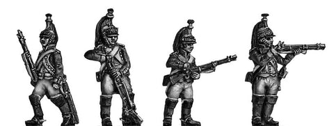 (AB-F80) Dragoon, dismounted, skirmishing