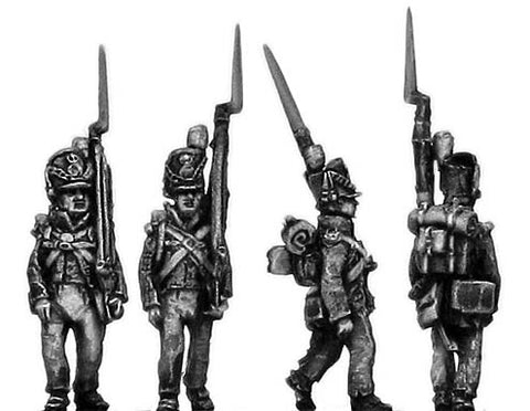 (AB-WB01) Centre Company, marching, shoulder arms