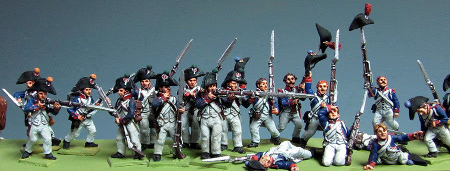 (AB-F18) Casualty set | bicorne (10 figures)