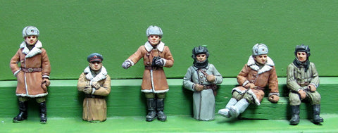 (TCS03) Winter figures (sheepskin coats)